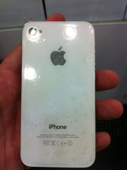 iPhone 4 branco em Hong Kong