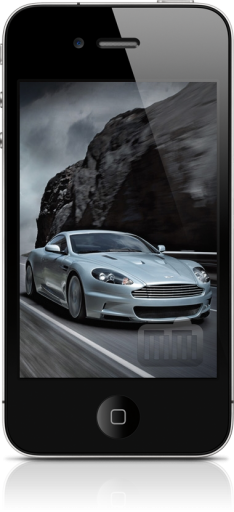 Aston Martin num iPhone
