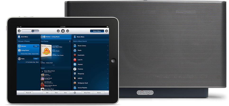 Sonos Controller para iPad