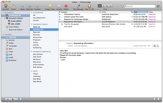 Postbox 2 no Mac OS X