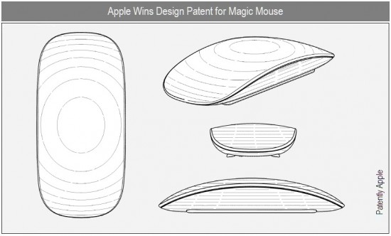 Patente de design do Magic Mouse