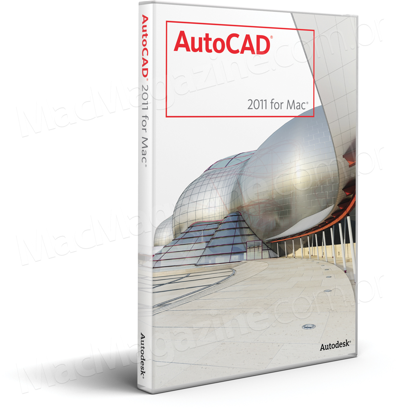 Caixa do AutoCAD 2011 para Mac