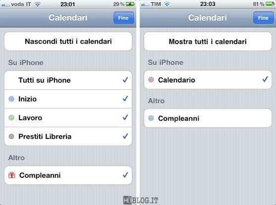 Aniversário no iOS 4.2b3