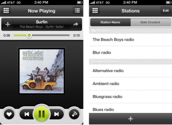 Grooveshark para iPhone na Cydia