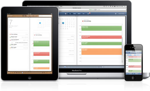 Novo MobileMe Calendar
