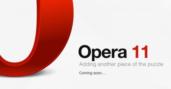 Opera 11 chegando em breve