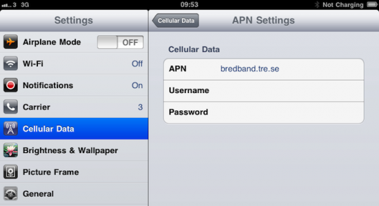 iOS 4.2 beta 3 sem tethering no iPad Wi-Fi+3G