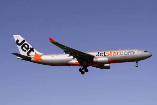 Avião da Jetstar Airways