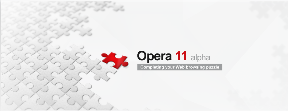 Opera 11 alpha