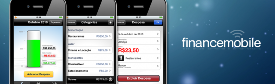 FinanceMobile em iPhones