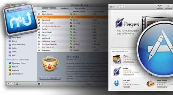 MacUpdate Desktop vs. Mac App Store