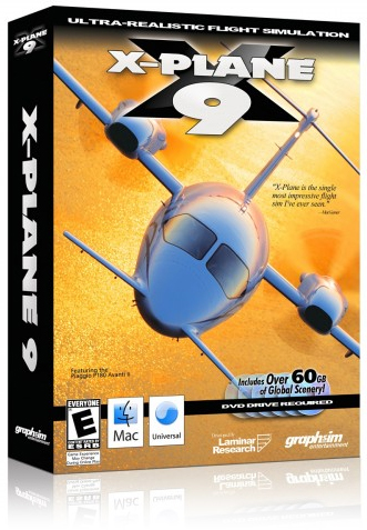 Caixa do X-Plane 9 para Mac