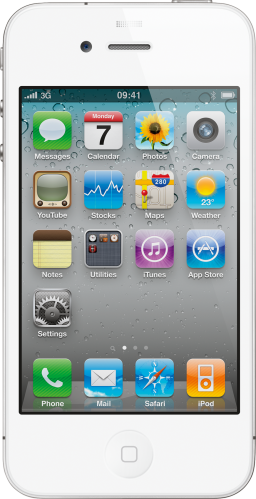 iPhone 4 branco grandão