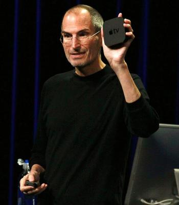 Steve Jobs com Apple TV