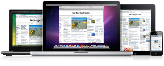 Safari no Mac, iPhone, iPad e PC