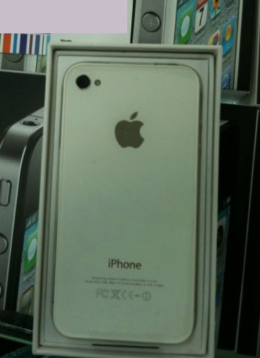 iPhone 4 branco genuíno - Giz-China