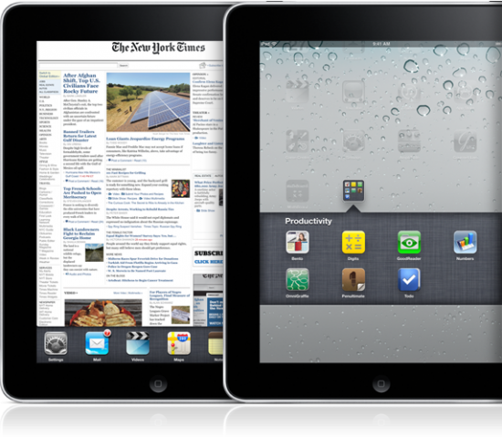 iPad com iOS 4.2 e multitarefa