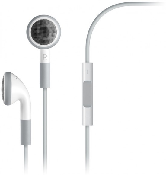 Apple Earphones with Mic - Fones de ouvido