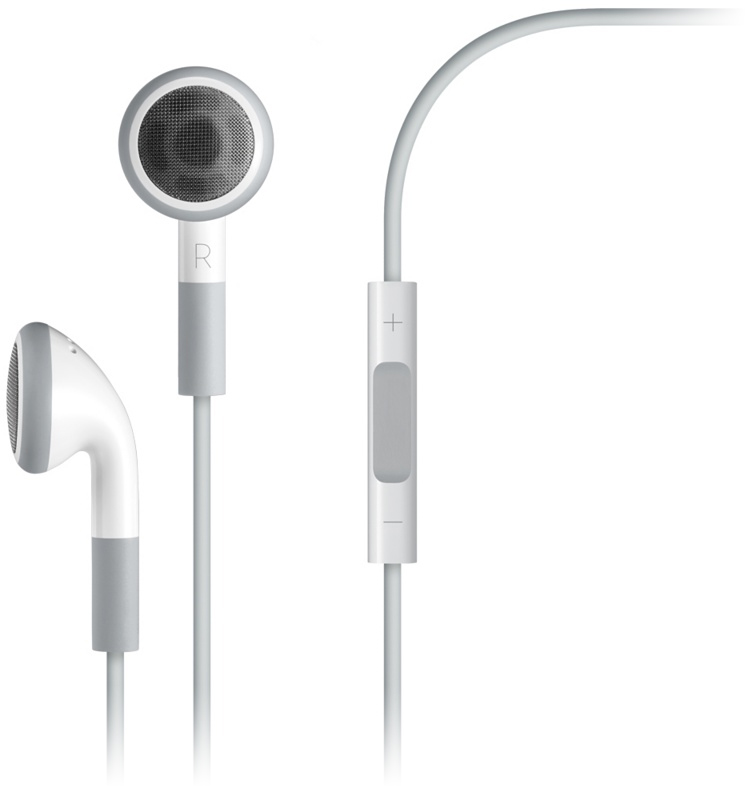 Apple Earphones with Mic - Fones de ouvido