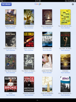 Google Books no iOS