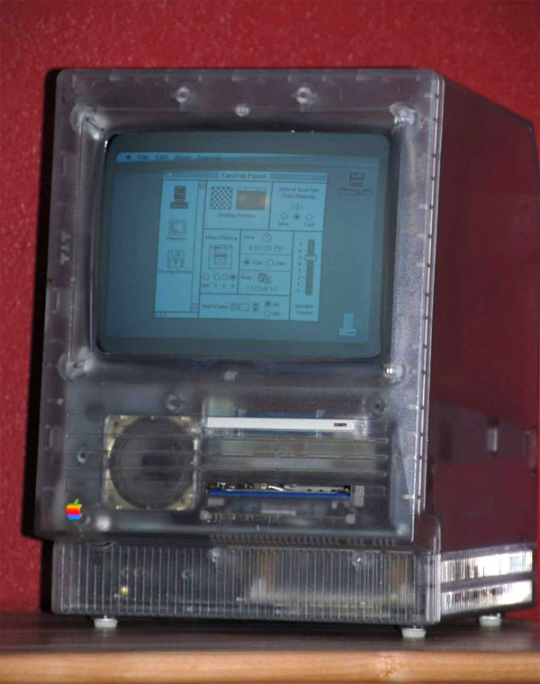 Macintosh transparente