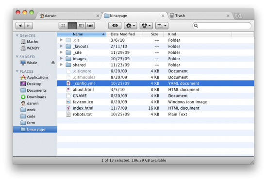 TotalFinder no Mac OS X