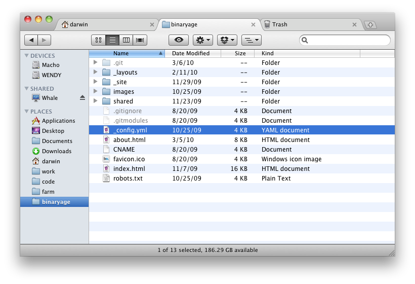 TotalFinder no Mac OS X