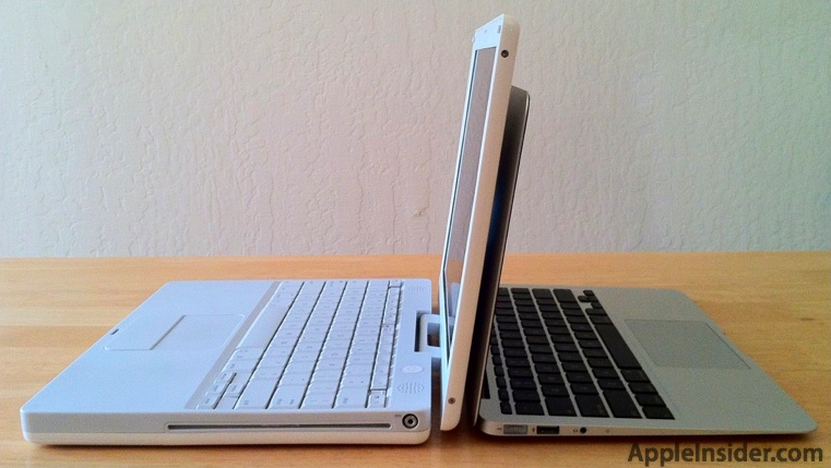 iBook G4 e MacBook Air