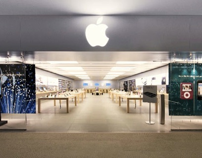 A peregrinação até a Apple Store