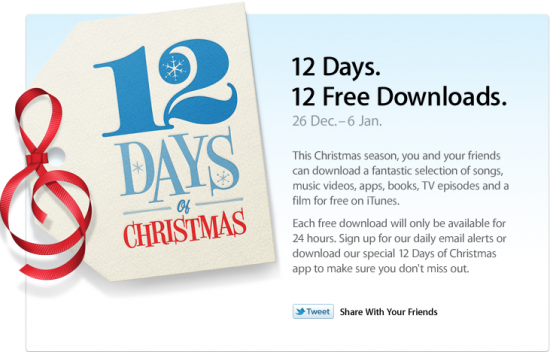 12 Days of Christmas - Apple Europa
