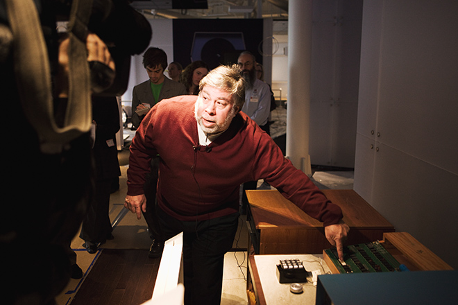 Steve Wozniak no Computer History Museum