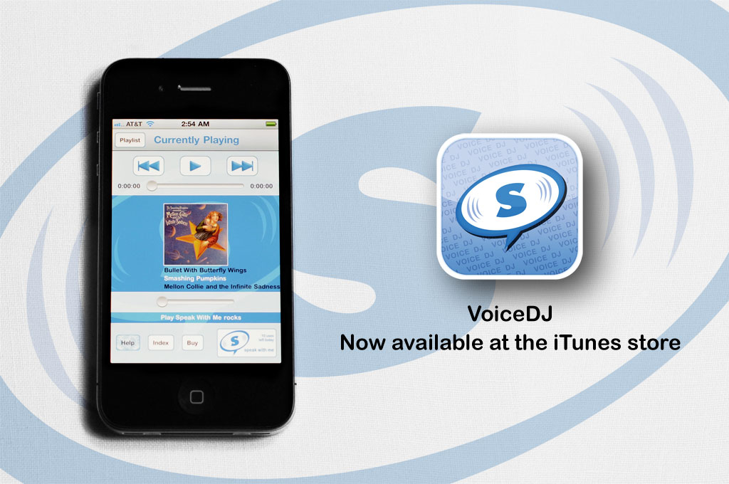 VoiceDJ no iPhone