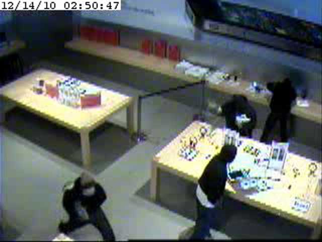 Imagem da invasão em Retail Store de Greenwich - Connecticut