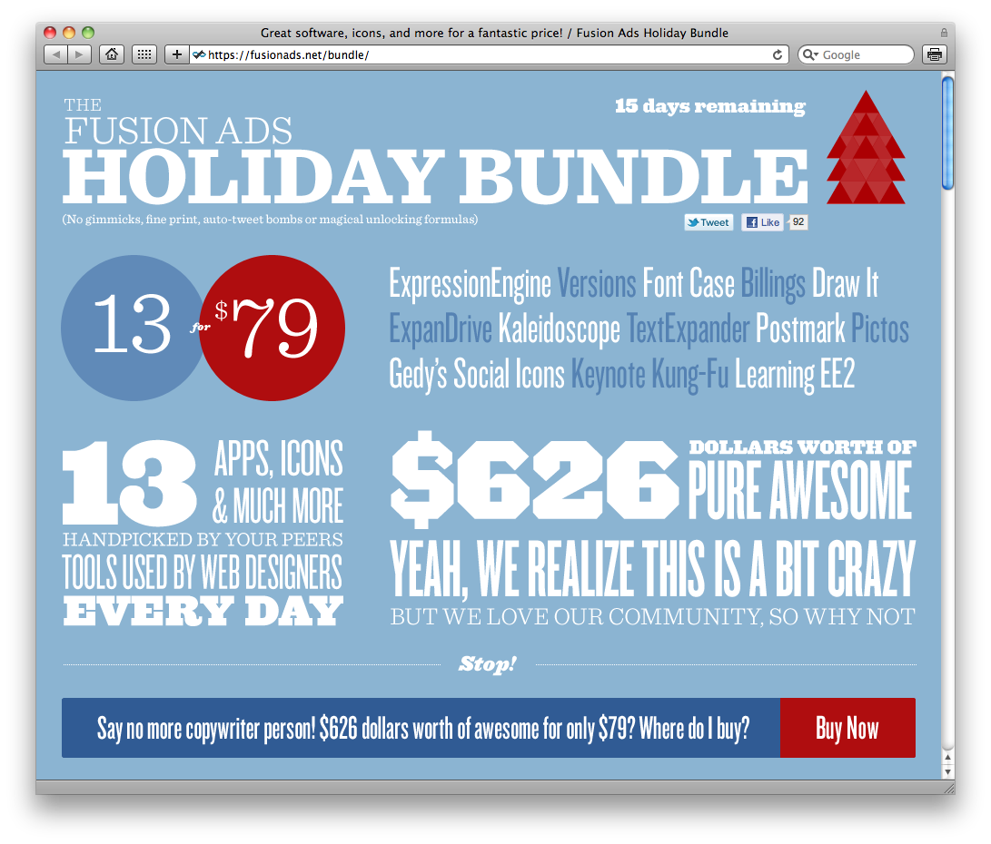 Fusion Ads Holiday Bundle