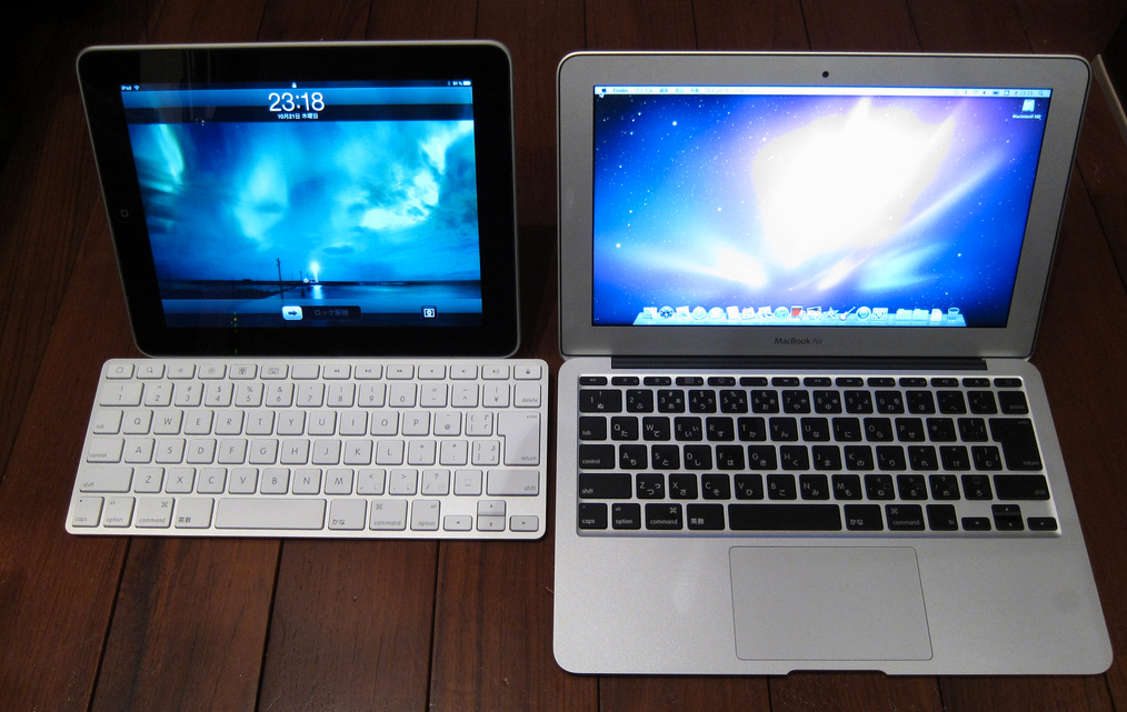 iPad e MacBook Air