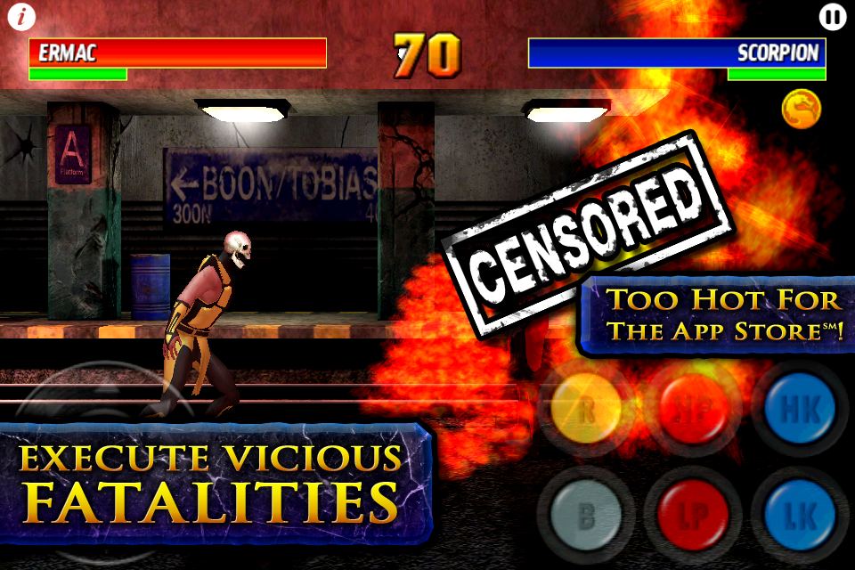 About: Fatalities of MK (iOS App Store version)