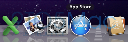 Screenshot preliminar da Mac App Store