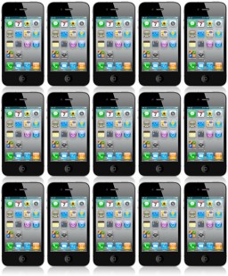 Muitos iPhones 4