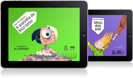 Livros para iPad da Abril Educação
