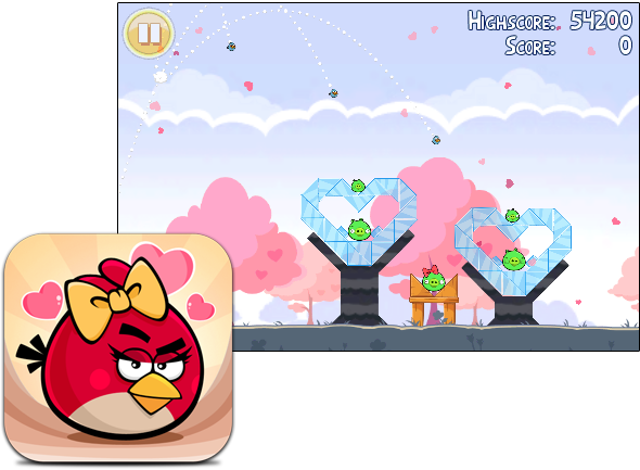 Angry Birds - Valentine