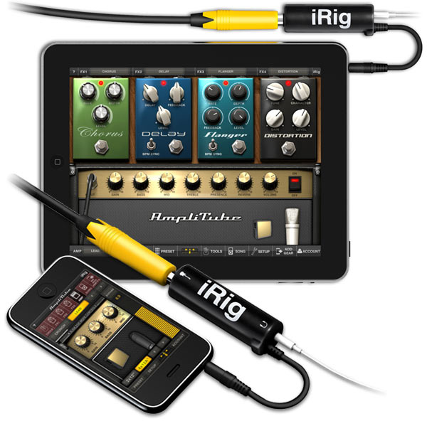 AmpliTube iRig para iPhone e iPad