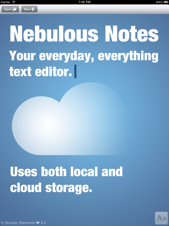 Nebulous Notes (for Dropbox)