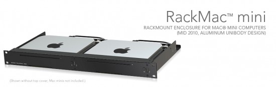 RackMac mini com Macs mini