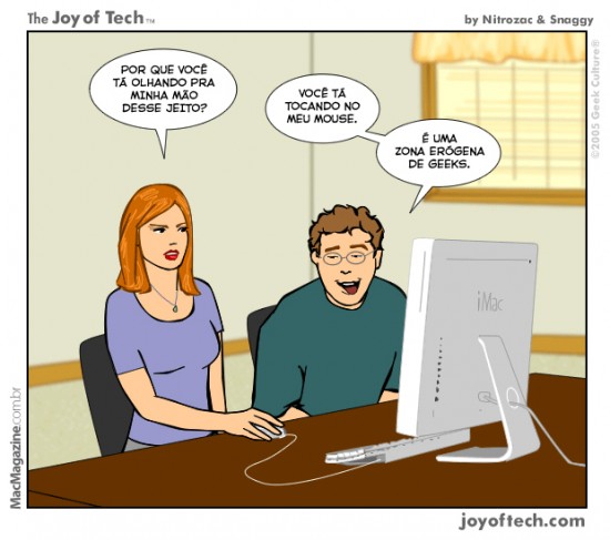 Joy of Tech - Como excitar um geek