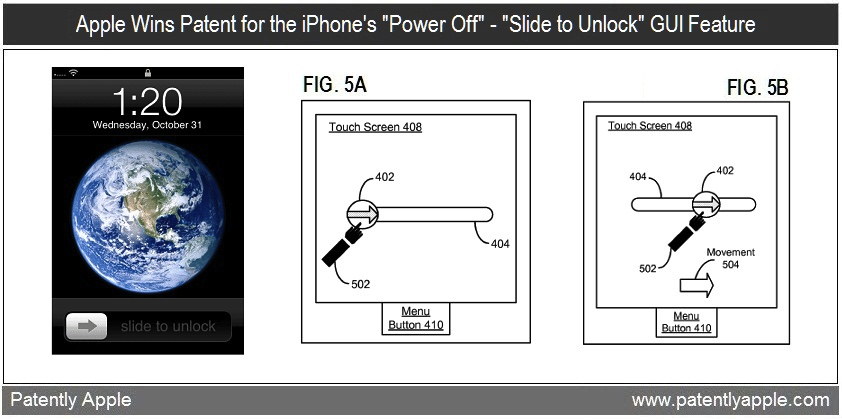 Patente de desligamento do iOS