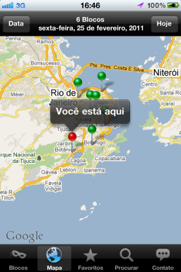 Blocos do Rio - iPhone