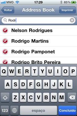 Contacts Tool - iPhone