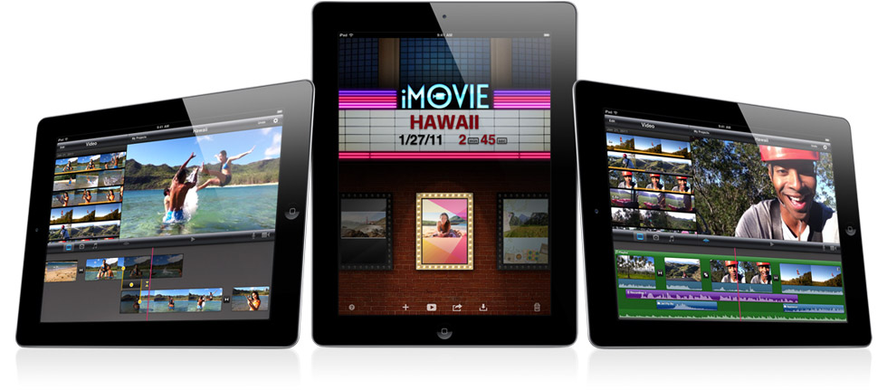iMovie no iPad 2