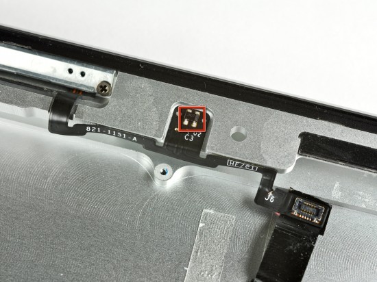Sensor magnético do iPad 2 - iFixit