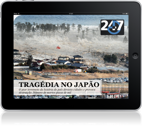Brasil247 no iPad